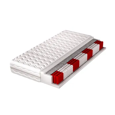 Produktbild von Matratze TUMALA 180x200 – 7 Komfortzonen, Multipocket-Federn + PolyurethanSchaum Härtegrad H3 (mittelhart)