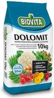 A bag of fertilizer with images of vegetables and plants.