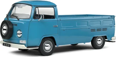 Produktbild von Solido Modellauto Maßstab 1:18 VW Volkswagen T2 Pick up 1968 blau S1809403