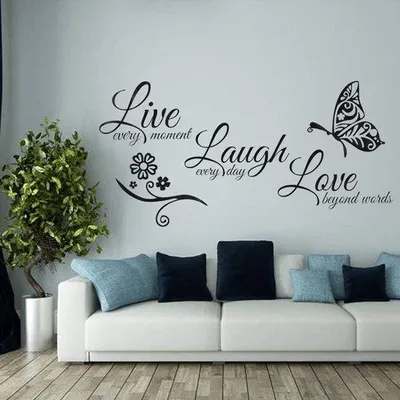 Produktbild von Schmetterling Wandtattoos PVC Selbstklebend für Schlafzimmer und Wohnzimmer Dekoration