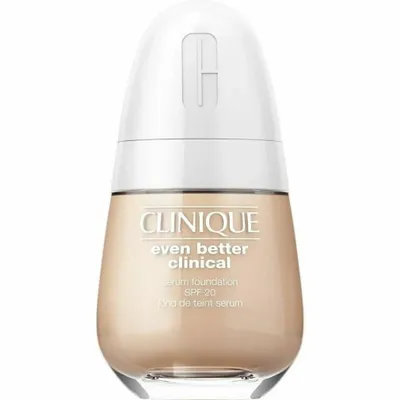 Produktbild von Clinique Even Better Clinical Foundation SPF 20, Pumpenflasche, Flüssigkeit, Mischhaut, normale Haut, ölige Haut, Aufhellend, Mattierend, Feuchtigkeitsspendend, Glättend, Messe, Kühl