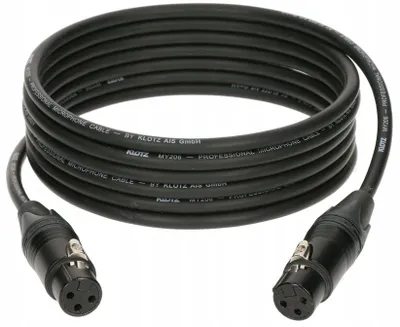 Productafbeelding van KLOTZ M1FF1N0100 Microfoonkabel, XLR-connector naar XLR-connector, 1 meter