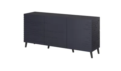 Image de Kommode NOVA 155 cm GRANATE MATT Sideboard Highboard Schrank