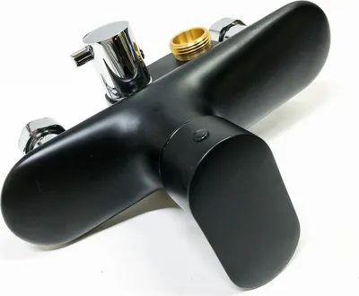 Produktbild von Homelody Duscharmatur Schwarz Duschsystem Rainshower Regendusche Duschset Brausegarnitur mit Duschkopf und Handbrause Dusche Armatur mit Überkopfbrause für Badezimmer