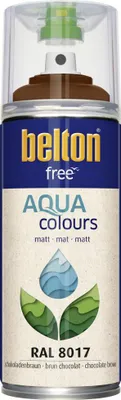 Produktbild von Belton Free PolyurethanSprühlack Ral 8017 schokobraun matt 400 ml