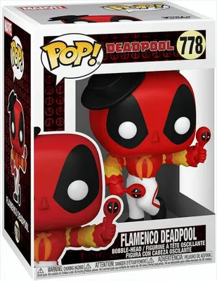 Zdjęcie produktu dla Funko Marvel Deadpool 30th Anniversary POP! Vinyl Figur Flamenco Deadpool 9 cm FK54656