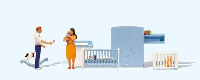 Produktbild von Preiser Im Kinderzimmer 10779