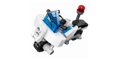 Produktbild von QMAN 2105-7 Police Engineering Team 3in1 Patrouillenmotorrad Bausatz
