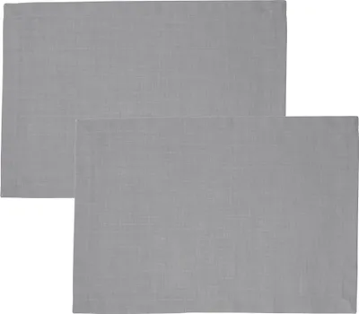 Produktbild von Sander Tischset Loft" 2er-Pack silber 35x50 cm"