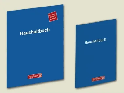Produktbild von BRUNNEN Haushaltsbuch A5 40 Blatt kartoniert 1010161
