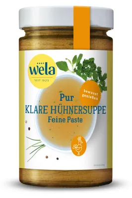 Produktbild von WELA Klare Hühnersuppe Pur XL-Glas