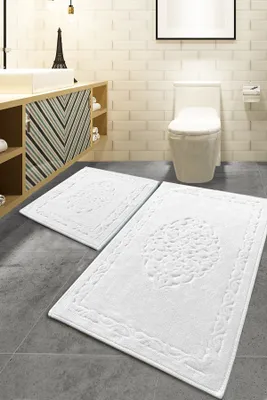 Produktbild von Mijolnir, Elite - Ecru, Badematten, Mehrfarbig, Baumwolle, 60 x 100 cm