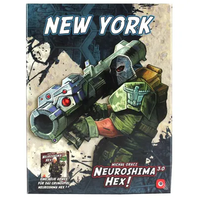 Produktbild von Neuroshima Hex! 3.0: New York [Erweiterung ](deutsche Ausgabe)