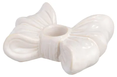 Obrázok produktu pre RUSETTI svietnik v tvare mašle, 4,5 cm