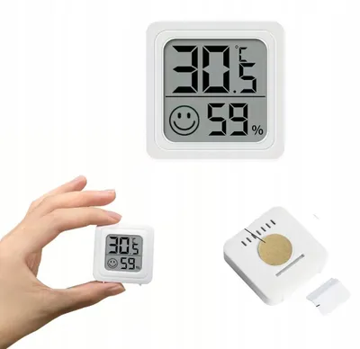 Obrázok produktu pre Digitálny izbový teplomer s LCD displejom TSG-162 s vlhkomerom na meranie vlhkosti vzduchu