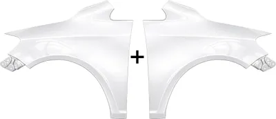 Immagine prodotto di Parafanghi VW Golf PLUS Sinistra + Destra LB9A 05-14 Verniciati a nuovo