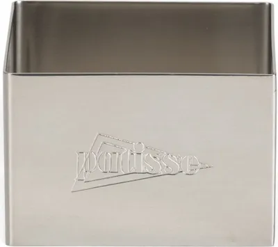 Immagine prodotto di Anello quadrato Patisse in acciaio inox 6x6cm P02111