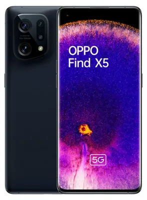 Produktbild von OPPO Find X5 , 16,6 cm (6.55"), 8 GB, 256 GB, 50 MP, Android 12, Schwarz