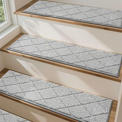 Immagine prodotto di Tappetini antiscivolo, dimensioni 22 x 70 cm (confezione da 15 pezzi)