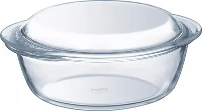 Immagine prodotto di PYREX Kasserolle rund, mit Deckel, Inhalt: 1,40 Liter, Höhe: 100 mm, ø: 160 mm