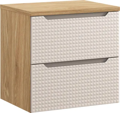 Zdjęcie produktu dla Zestaw Mebli Łazienkowych 60 Cm Z Blatem Szafka Pod Umywalkę Nowoczesna
