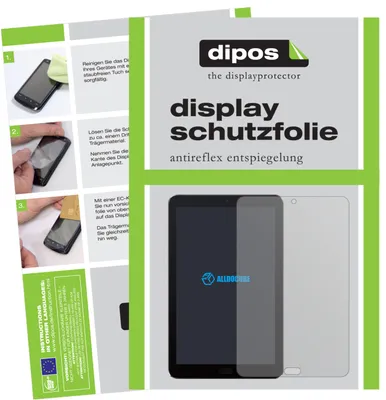 Produktbild von 2x Schutzfolie für ALLDOCUBE Freer X9 matt Displayschutzfolie Display Schutz