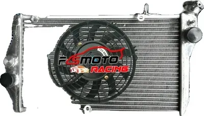 Image de Radiateur en aluminium pour Honda CBR1100, moteur 4 temps, configuration 16 soupapes, adaptation 1997-2008