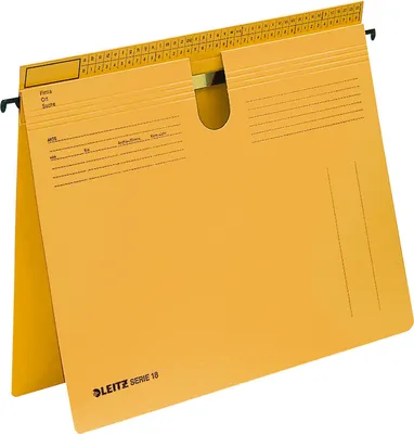 Produktbild von Leitz Hängehefter SERIE 18 18140015 A4 Manilakarton gelb 50 St./Pack.
