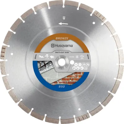A close-up, studio shot of a diamond cutting disc.