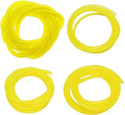 Immagine prodotto di Tubo di carburante in plastica, 1,5 metri - confezione da 4 pezzi - Resistente alla corrosione - Flessibile - Resistente al calore