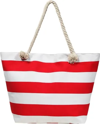 Produktbild von Damenhandtasche/ Strandtasche gestreift