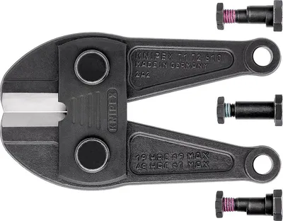 Produktbild von KNIPEX 71 79 610 Ersatzmesserkopf für 71 72 610 komplett mit Schrauben