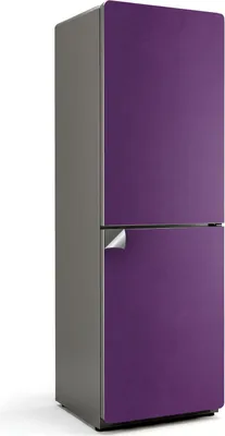Obrázok produktu pre Fialová - Nálepka na chladničku - Nálepka na chladničku - Samolepiaca fólia na chladničku - Dekorácia do kuchyne - 60x180 cm