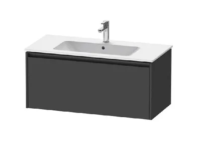Zdjęcie produktu dla Duravit Ketho.2 - Szafka pod umywalkę 440x1010x480 mm, 1 szuflada, grafit mat K25064049490000