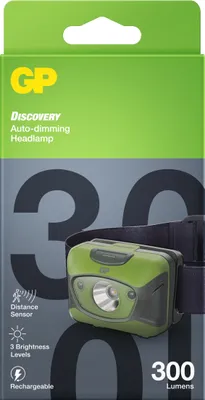 Productafbeelding van Chr41 Discovery-hoofdlamp, 300 lumen