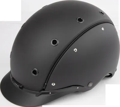 Produktbild von CASCO Champ Prime Schwarz Matt Reithelm, Farbe:schwarz matt, Größe:58-62 cm