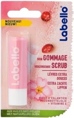 Produktbild von Labello Lipscrub Rozenbottelolie - 5.5ml