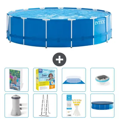 Produktbild von Frame Pool Rund - 457x122 cm - 9-teilig  S526