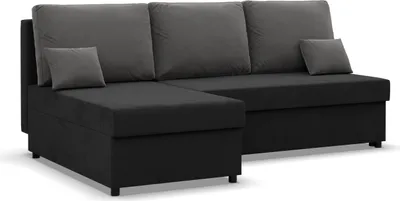 A sectional sofa with a chaise lounge, shown from a three-quarter angle against a white background.