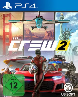 Produktbild von Ubisoft The Crew 2 - Reissue, PlayStation 4, Multiplayer-Modus, T (Jugendliche), Physische Medien