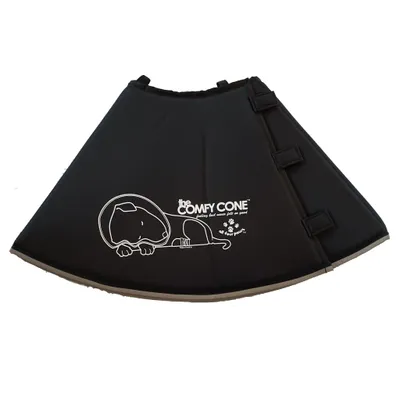 Immagine prodotto di Collare per animali domestici All Four Paws Comfy Cone M Long 30 cm Nero