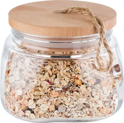 Immagine prodotto di APS 82255 Vaso di stoccaggio APS WOODY, 1,0 litri