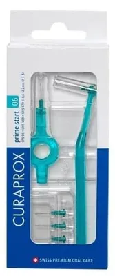 Productafbeelding van CURAPROX CPS 06 SCOVOLINO PRIME START, turquoise, 5 stuks