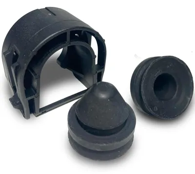 Productafbeelding van Set van 2 bevestigingsmiddelen voor radiatorhouder + flens