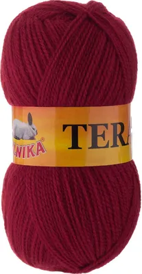 Produktbild von 100g Strickgarn TERA Uni Strickwolle Handstrickgarn Klassikgarn