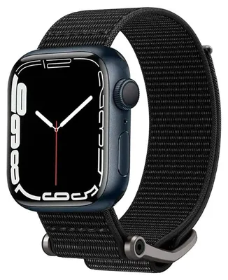 Obrázok produktu pre DuraPro, flexibilný remienok na zápästie pre Apple Watch Series 1 až 11 / SE / Ultra (44/45/46/49 mm) - čierna farba