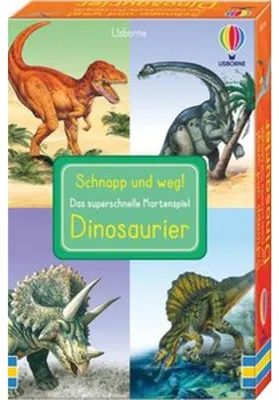 Produktbild von Schnapp und weg! Das superschnelle Kartenspiel: Dinosaurier
