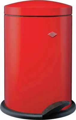 Image de WESCO Collecteur de déchets à pédale Alpha 13l rouge