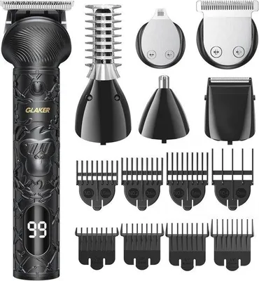 Productafbeelding van 6-in-1 Baardtrimmer, Tondeuse en Precisietrimmer - USB-C Oplaadbaar met 150 Minuten Looptijd