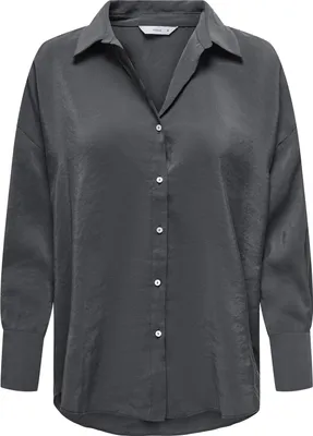 Immagine prodotto di Camicia sciolta a maniche lunghe con bottoni | M